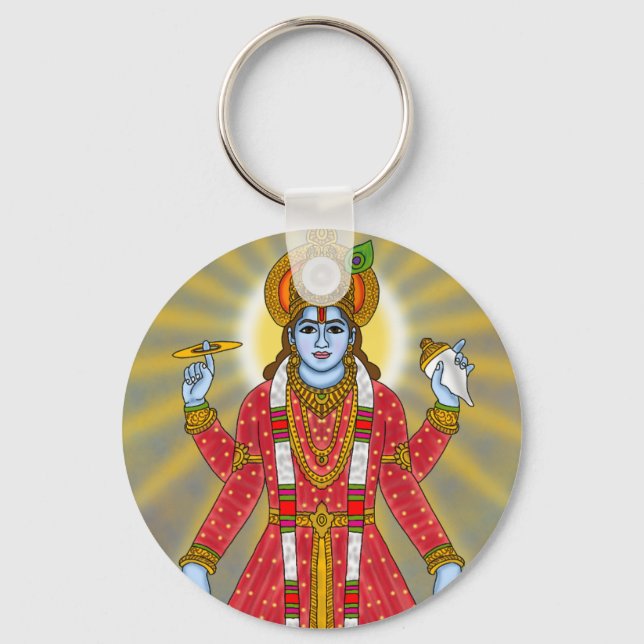 Porte-clés Lord Vishnu Keychain (Recto)
