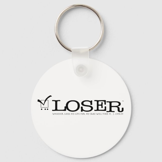 PORTE-CLÉS LOSER - PORTE - CLÉ (Recto)