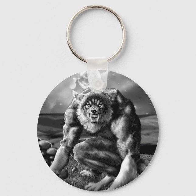Porte-clés loup-garou (Recto)