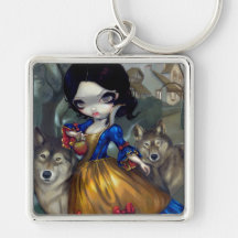 "Loup-Garou : Porte - clé de Blanche Neige"