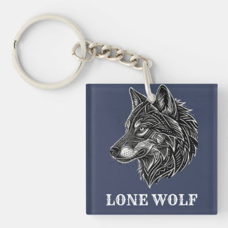 PORTE-CLÉS LOUP SOLITAIRE