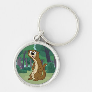 Porte-clés Loutre de Rick   Reggie de garde forestière