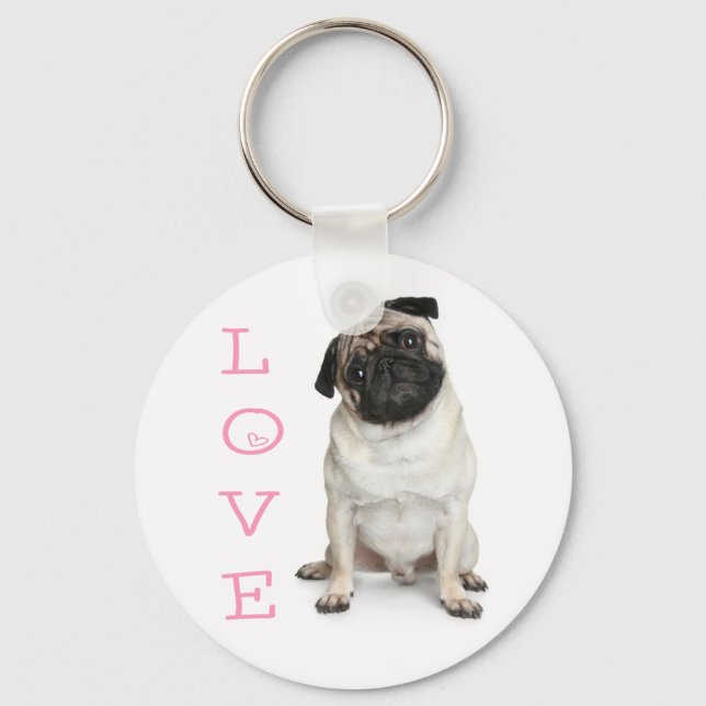 Porte-clés Love Carlin Chien Chien Chien Porte - clé (Recto)
