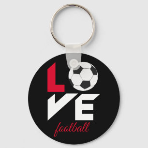 Porte-clés Love football