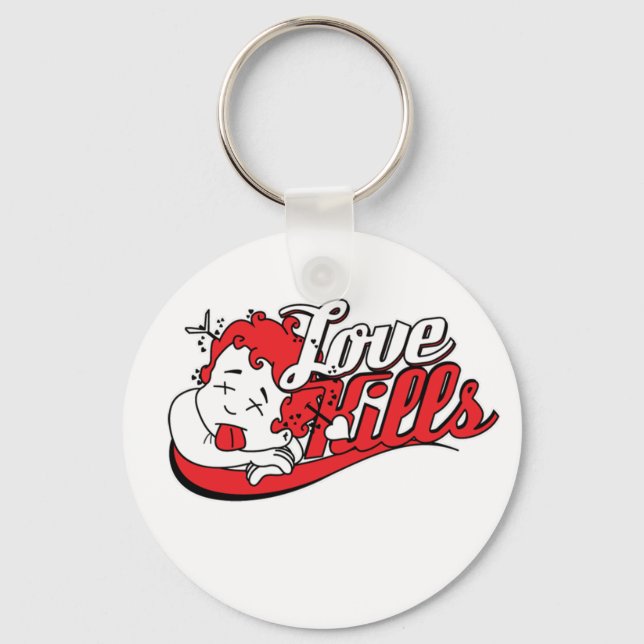 Porte-clés Love Kills (Recto)