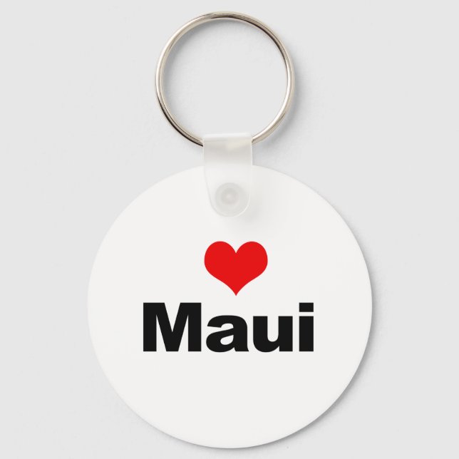 Porte-clés Love Maui (Recto)