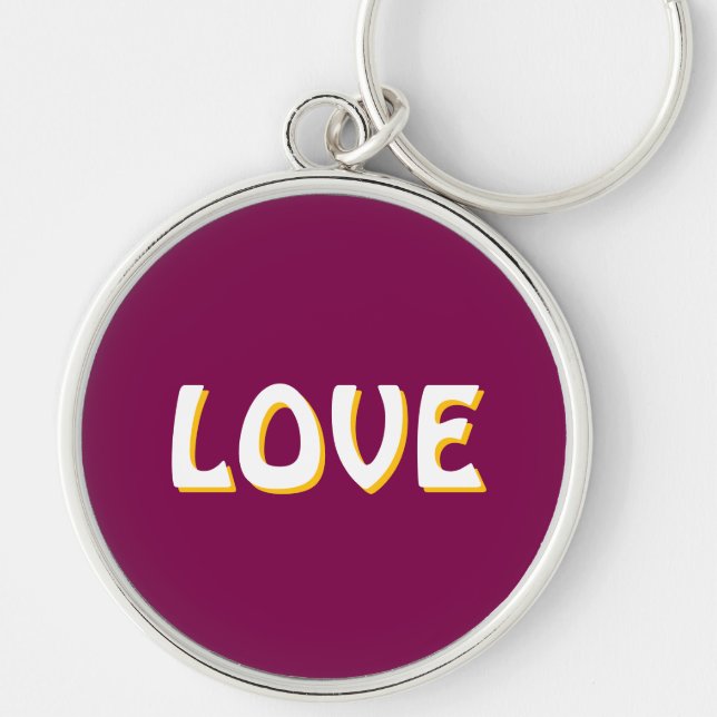 PORTE-CLÉS LOVE NECKLACE FOR GIFT WOMEN , GIRLFRIEND (Devant)