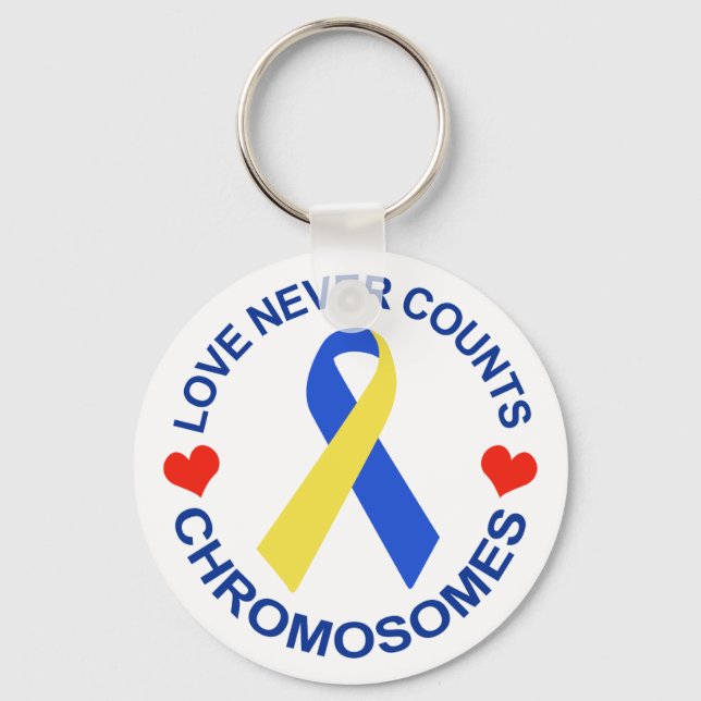 Porte-clés Love Never Counts (Recto)