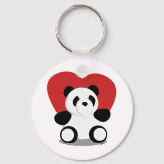 Porte-clés Love Pandas