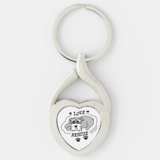Porte-clés Love Rescue - Heart Keychain