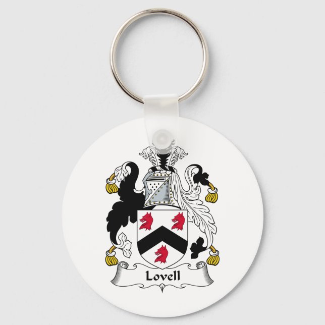 Porte-clés Lovell Family Crest (Recto)