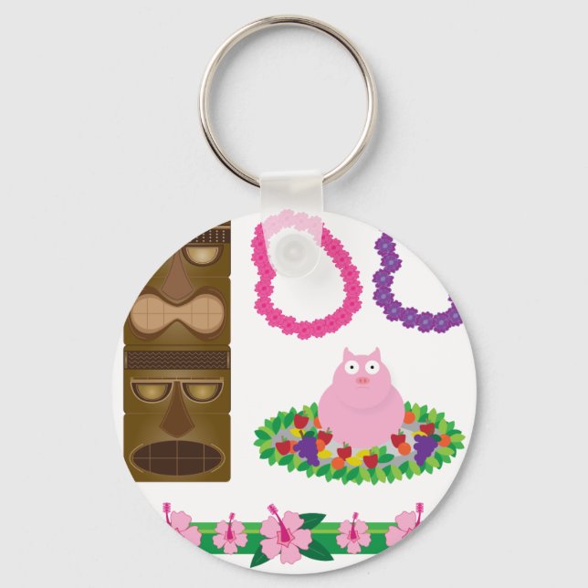 Porte-clés luau (Recto)