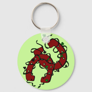 Porte-clés Luck O'The Irish Horseshoes & Shamrock Porte - clé