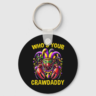 Porte-clés Lui Déchirer Votre Crawdaddy Crawfish Jester perle