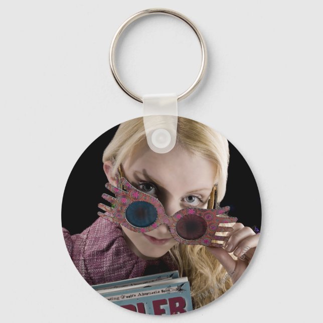 Porte-clés Luna Lovegood Surplombe Les Lunettes (Recto)