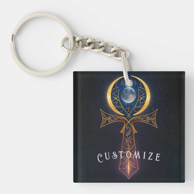 Porte-clés Lunar Ankh (Devant)