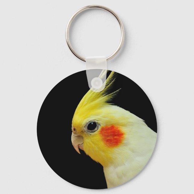 Porte-clés Lutino Cockatiel (Recto)