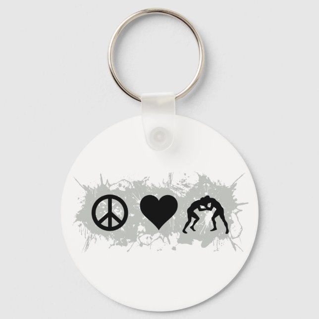 Porte-clés Lutte 1 (Recto)