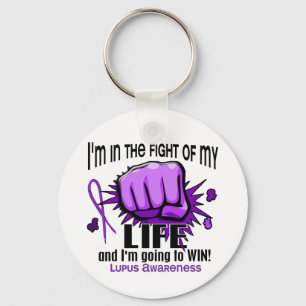 Porte-clés Lutte Pour Ma Vie 2 Lupus