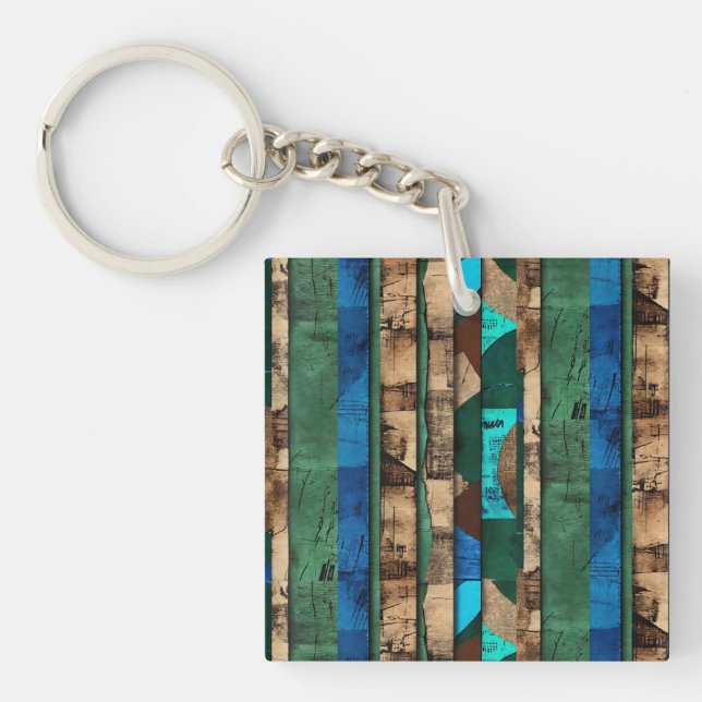 Porte-clés Luxe raffiné Ile des Caraïbes africaines (Devant)