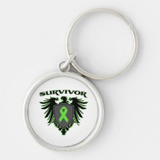 Porte-clés Lymphome Cancer Survivante Crest