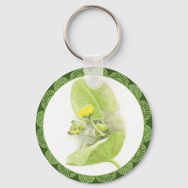 Porte-clés Lys de fleurs (Recto)