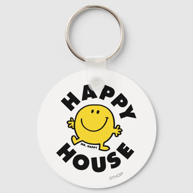 Porte-clés M. Happy | Happy House (Recto)