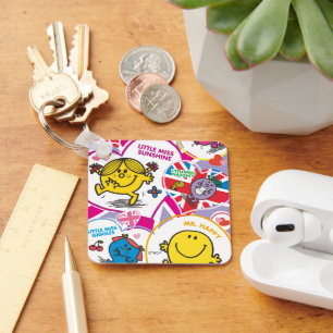 Porte-clés M. Men & Little Miss UK Hearts