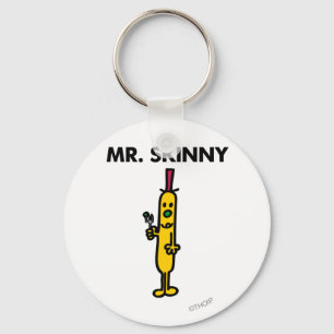 Porte-clés M. Skinny   Pois et fourrure