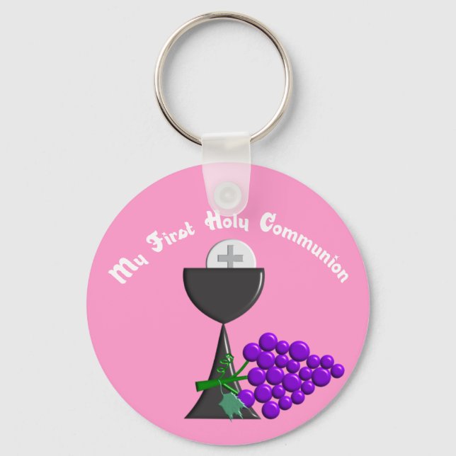 Porte-clés Ma première sainte communion (Recto)