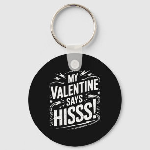Porte-clés Ma Saint Valentin dit ses bisous