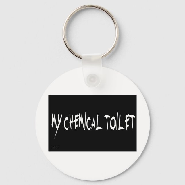PORTE-CLÉS MA TOILETTE CHIMIQUE (Recto)