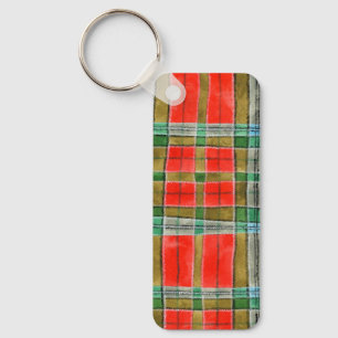 Porte-clés MAC BAIN TARTAN Porte - clé rectangle en aluminium