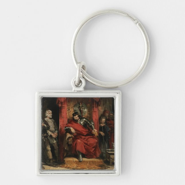 Porte-clés Macbeth instruisant les meurtriers (Devant)