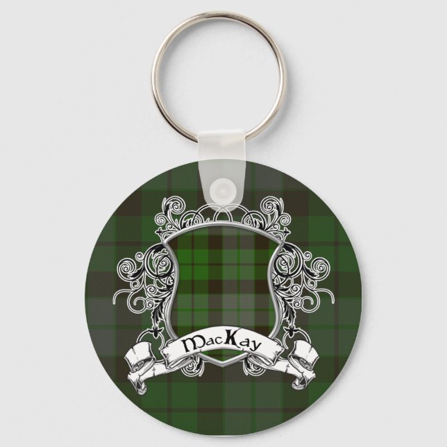 Porte-clés MacKay Tartan Shield (Recto)