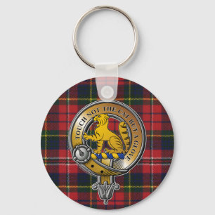 Porte-clés MacPherson Tartan & Badge