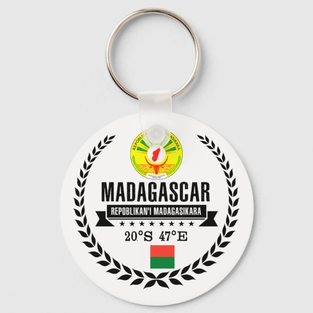Porte-clés Madagascar (Recto)