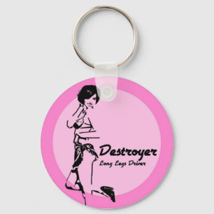 Porte-clés Madame Destroyer Keychain de CG.