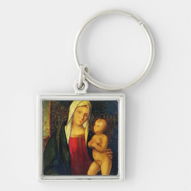 Porte-clés Madonna et enfant 3 (Devant)