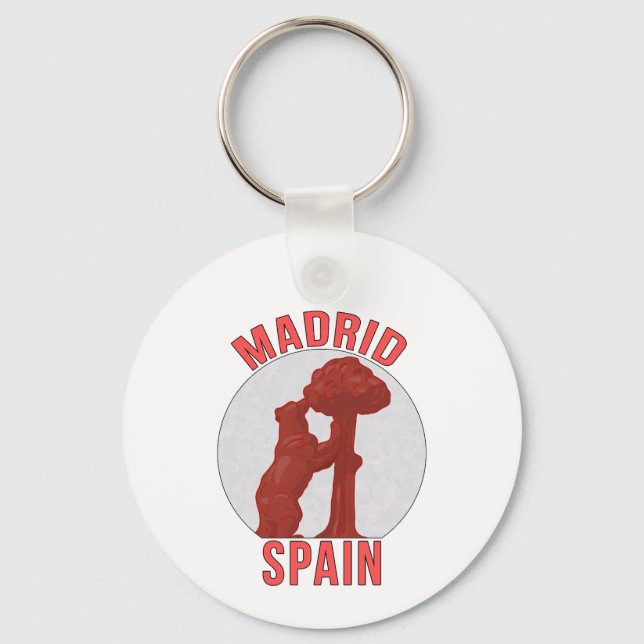 Porte-clés Madrid Espagne (Recto)