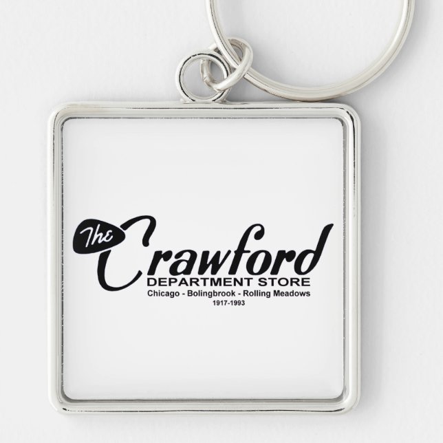 Porte-clés Magasin de Crawford Chicagoland - 1917-1993 (Devant)