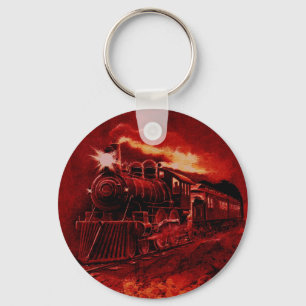 Porte-clés Magic Steam Engine Train victorien