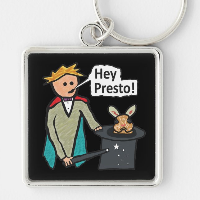 Porte-clés Magicien (Devant)