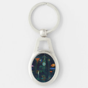 Porte-clés Magie de poisson de Paul Klee Peinture Abstraite A
