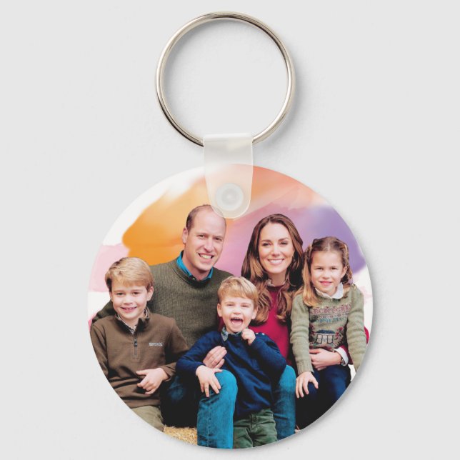 Porte-clés Magnet de la famille royale de Prince George (Recto)