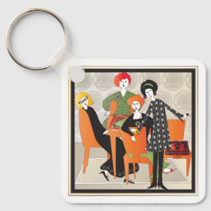 Porte-clés Mah Jongg Porte - clé de jeu