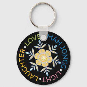 Porte-clés Mah Jongg Snowflakes Porte - clé