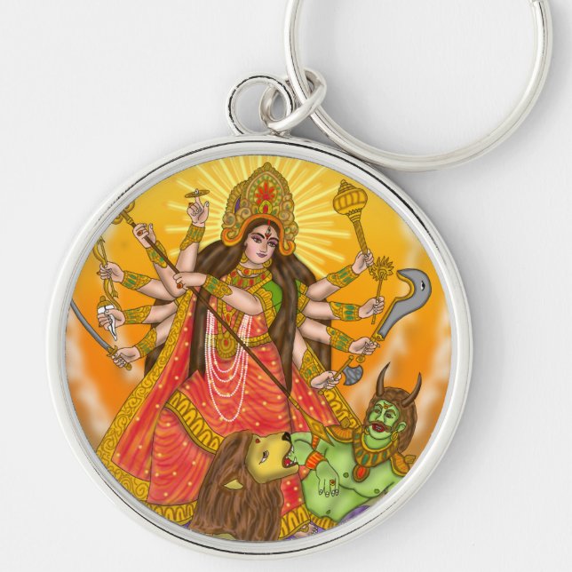 Porte-clés Mahishasur Mardini Durga Porte - clé (Devant)