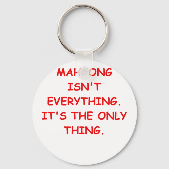 Porte-clés mahjong (Recto)