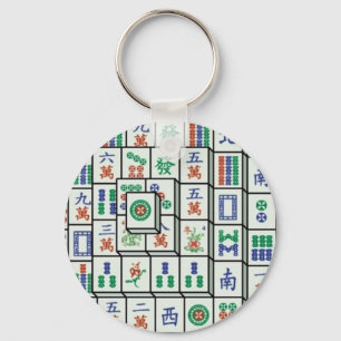 Porte-clés mahjong